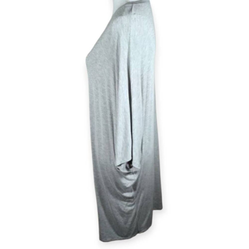 RICHARD HALLMARQ GRAY DOLMAN SLEEVE DRESS SZ.S EUC. - Picture 5 of 8
